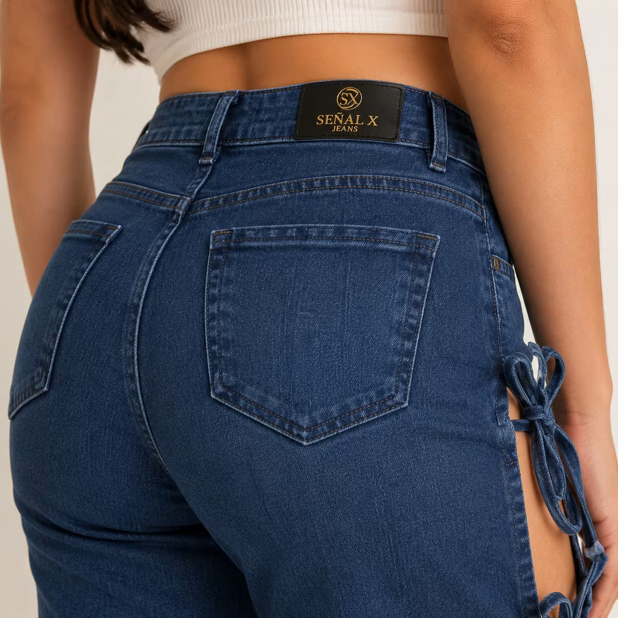 Jeans Mujer Mom FLARE