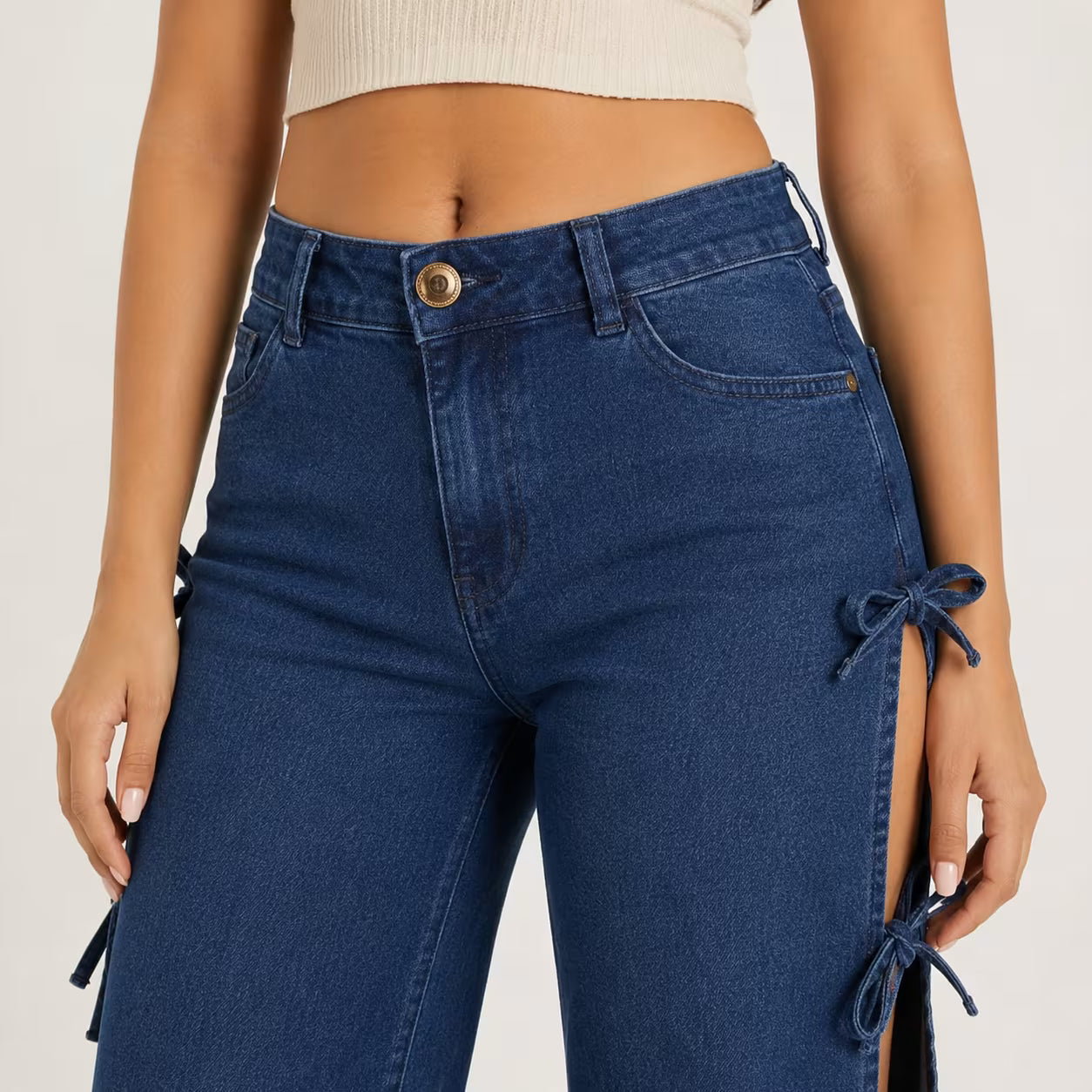 Jeans Mujer Mom FLARE