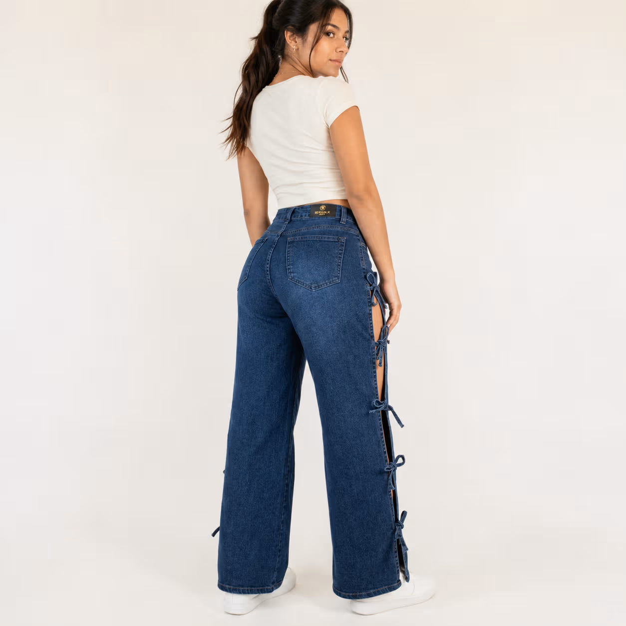 Jeans Mujer Mom FLARE