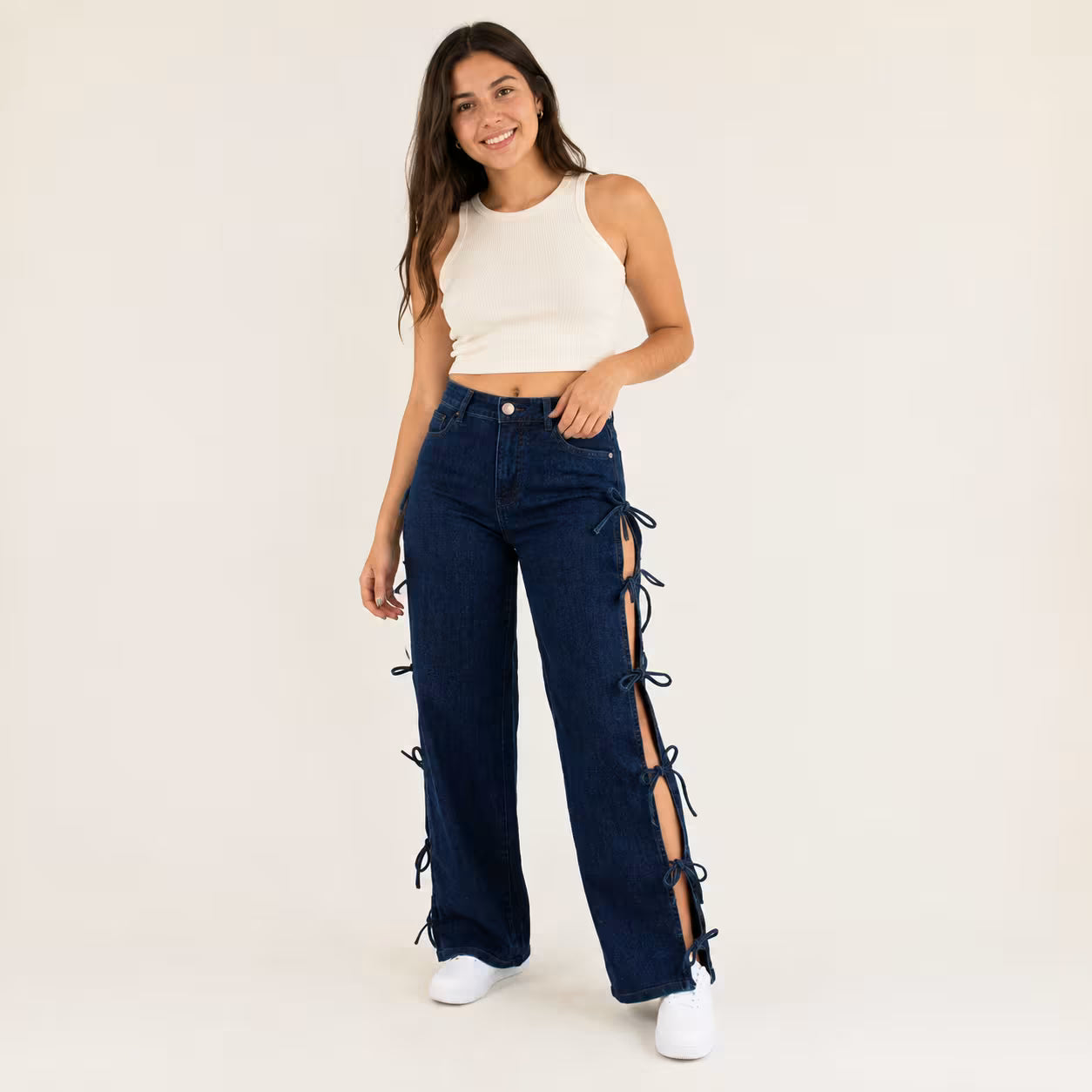 Jeans Mujer Mom FLARE