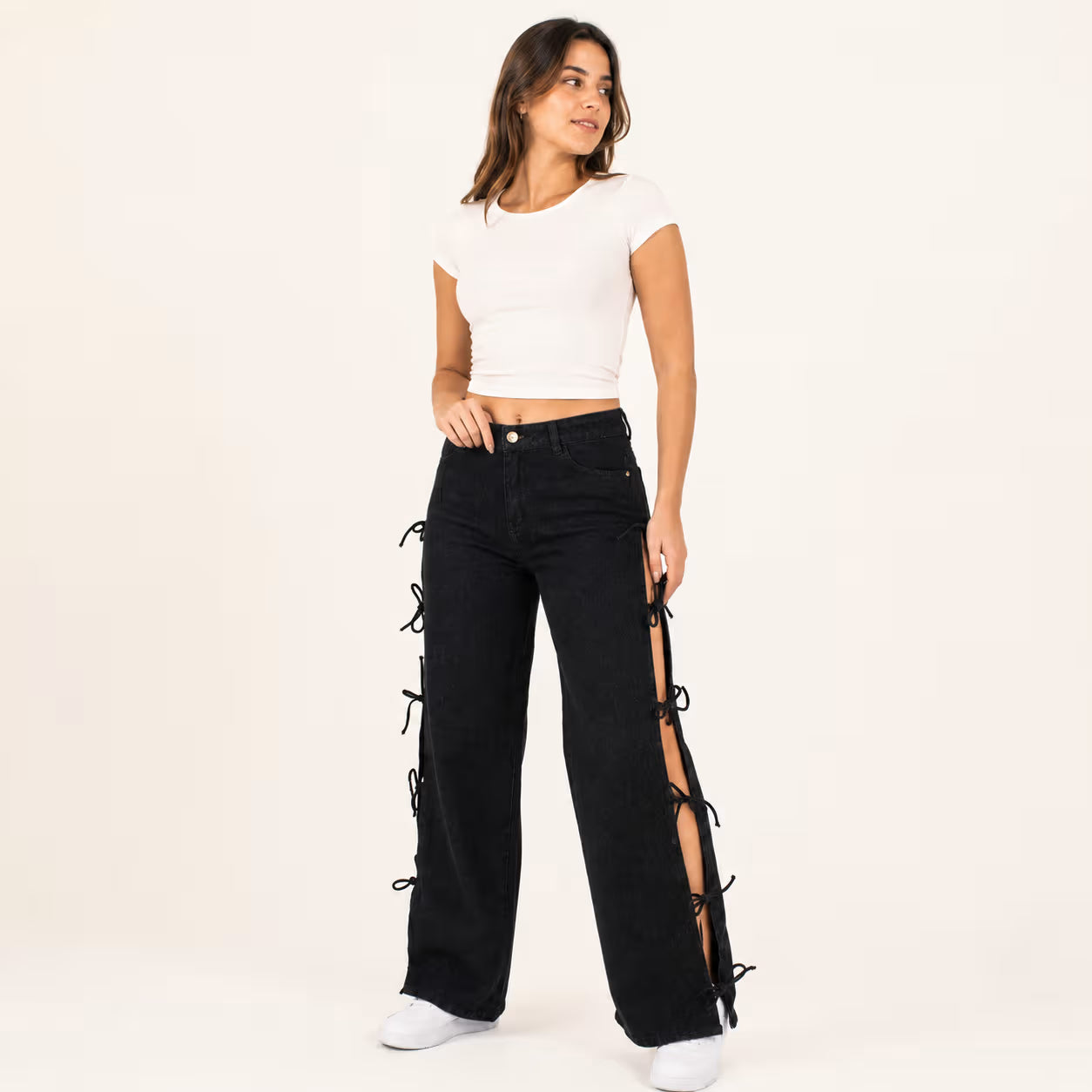 Jeans Mujer Mom FLARE