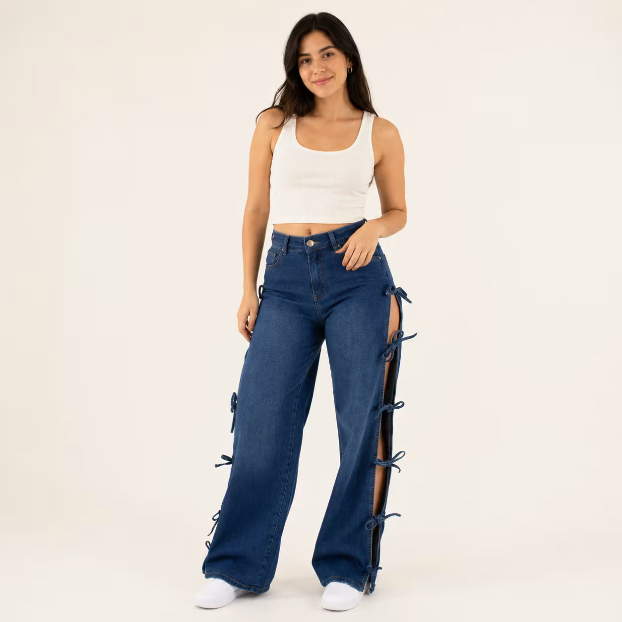 Jeans Mujer Mom FLARE