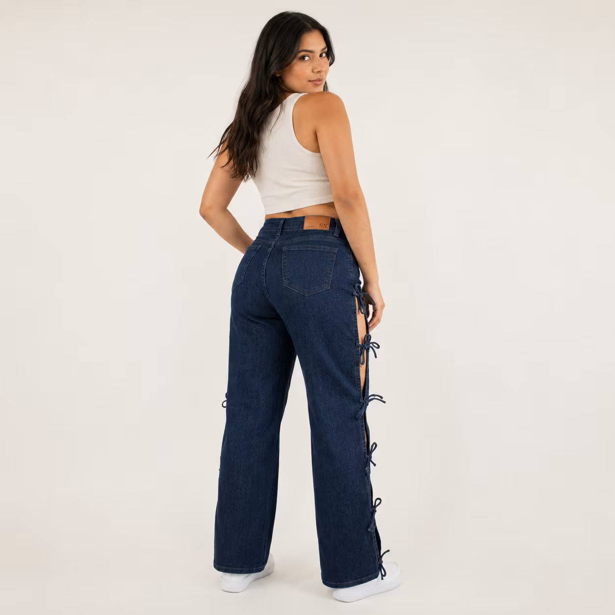Jeans Mujer Mom FLARE