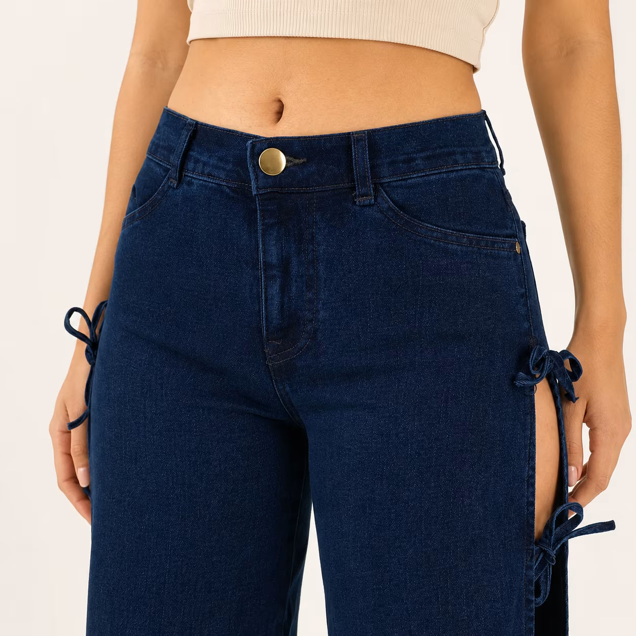 Jeans Mujer Mom FLARE